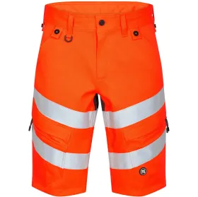Warnschutz Stretch Shorts &quot;6546-314&quot; Safety orange/anthrazit, 48