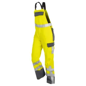 Multinorm Latzhose &quot;PSA SAFETY X7&quot; warngelb/anthrazit, 102