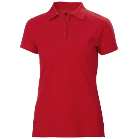 Damen Polo-Shirt &quot;MANCHESTER&quot; alarmrot, XS