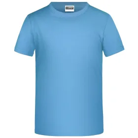 Kinder Basic T-Shirt Jungen &quot;JN745&quot; XXL, sky-blue
