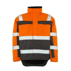 Pilotenjacke &quot;TERESINA&quot; Safe Compete L, orange/anthrazit