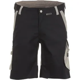 Stretch-Shorts &quot;Norit&quot; L, schwarzblau/zink