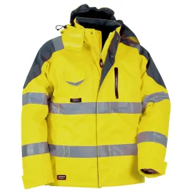 Warnschutz Thermo-Winterjacke &quot;RESCUE&quot;  gelb, 52