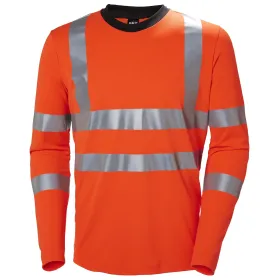 Warnschutz Langarmshirt &quot;ADDVIS&quot; L, Orange