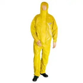 Chemie-Schutzoverall Typ3/4/5/6- CoverChem® gelb 3XL