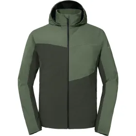 Ultralight Stretch Regenjacke &quot;PACKAWAY&quot; grün, L