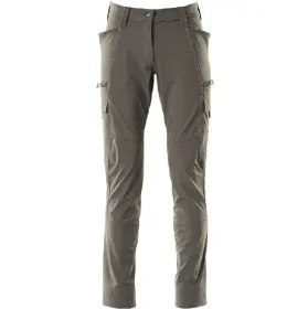 Damen Stretch-Servicehose &quot;ACCELERATE&quot; Diamond dunkelanthrazit, 82C52 (EU 52)