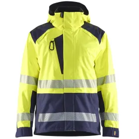 Warnschutz Regenjacke Kl. 3 &quot;4435&quot; M, gelb/marine