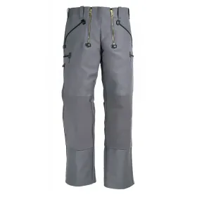 Zunfthose Zwirn-Doppel-Pilot mit CORDURA® &quot;KLAUS&quot; grau, 48