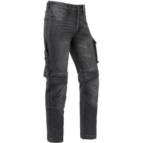 Stretch Jeans &quot;RICK&quot; X35 black/grey W34L32
