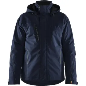 Stretch Winterjacke &quot;4484&quot; Dunkelmarine/Schwarz, XXL