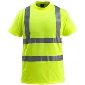 Warnschutz T-Shirt &quot;TOWNSVILLE&quot; Safe Light flourgelb, M