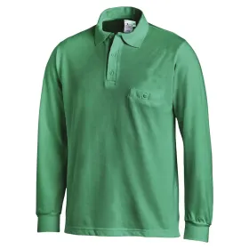 Langarm-Poloshirt &quot;08/841&quot; grün, L