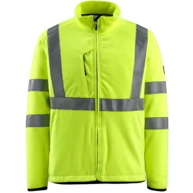 Warnschutz Fleecejacke &quot;MILDURA&quot; Safe Light L, gelb