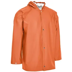 PU Regenjacke &quot;079800&quot; Pro mit Druckknopf L, Orange