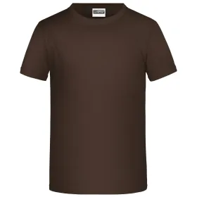 Kinder Basic T-Shirt Jungen &quot;JN745&quot; XL, brown