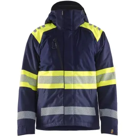 Warnschutz Winterjacke Kl. 1 &quot;4480&quot; marine/gelb, M