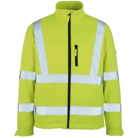 Warnschutz Softshelljacke &quot;CALGARY&quot; Safe Artic flourgelb, XXL