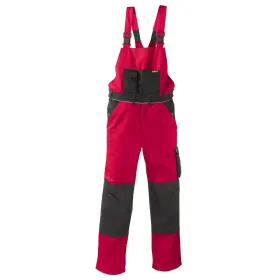 Latzhose &quot;CANVAS 320&quot; Cordura Rot, 56