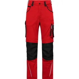 Bundhose &quot;JN1832&quot; Slim Line red/black, 52