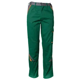 Bundhose &quot;VISLINE&quot; grün/orange/schiefer, 50