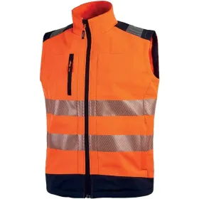 Warnschutz Softshellweste &quot;DANY&quot; Hi-Light  Orange, L (DE size: M)
