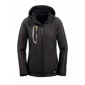 Damen Softshelljacke &quot;MARYLAND&quot; schwarz 44