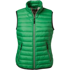 Damen Daunenweste &quot;JN1137&quot; fern-green/silver, XXL