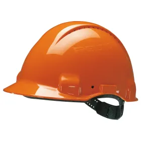 Schutzhelm G3000 m. Uvicator ABS mit Schweißband Orange