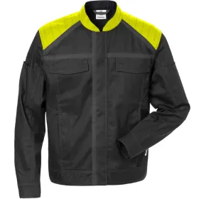 Bundjacke &quot;4555 STFP&quot; Fusion Skarup L, schwarz/gelb
