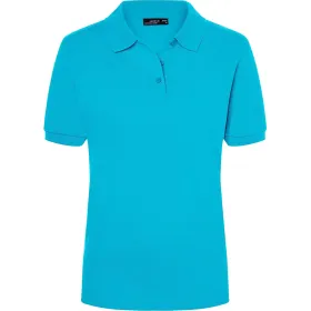 Damen Polo-Shirt Classic &quot;JN071&quot; M, turquoise