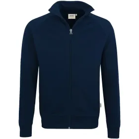 Sweatjacke &quot;COLLEGE&quot; 606 mit Reißverschluss tinte, XS