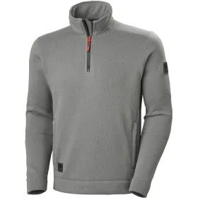 Strickfleece-Pullover &quot;KENSINGTON&quot; grau-melange, XXL