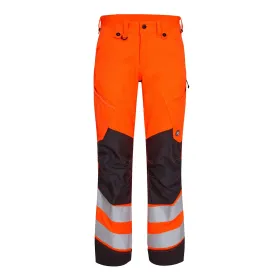 Warnschutz Stretch Bundhose &quot;2544-314&quot; Safety Kl. 2 orange/grau, 54