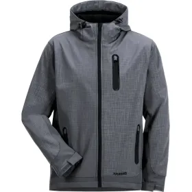 Winter Softshelljacke &quot;CUBE&quot; XXL, hellgrau