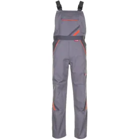 Latzhose &quot;VISLINE&quot; 50, zink/orange/schiefer