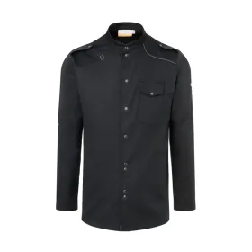 Herren Kochhemd New Identity &quot;JM 26&quot; 48, schwarz