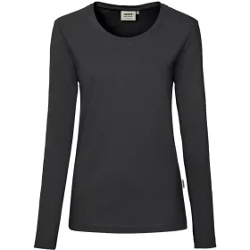 Damen Longsleeve-Shirt &quot;Performance&quot; 179 karbongrau, XL