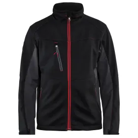 Softshelljacke &quot;4950&quot; 3XL, schwarz/rot