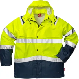 Warnschutz Regenjacke &quot;4624 RS&quot; Kl. 3 gelb/marine, M