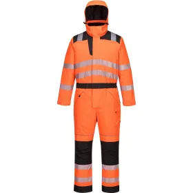Warnschutz Winteroverall &quot;PW352&quot; PW3 orange/schwarz, M