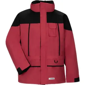 Winter Funktionsjacke &quot;TWISTER&quot; 3in1 L, rot/schwarz