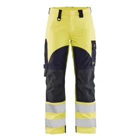 Damen Multinorm Bundhose &quot;7189&quot; gelb/marine C50