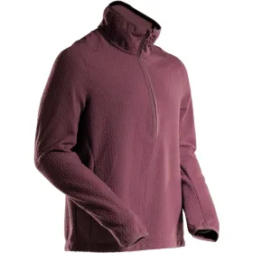 Microfleece Zip-Sweatshirt &quot;22703-639&quot; M, bordeaux