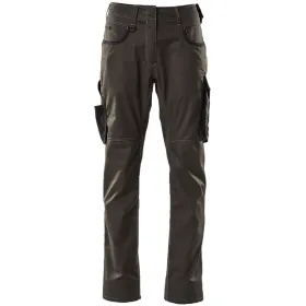 Damen Bundhose &quot;UNIQUE&quot; Pearl mehrfarbig dunkelanthrazit/schwarz, 82C38 (EU 38)