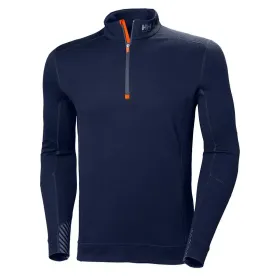 Langarm-Shirt &quot;LIFA MERINO&quot; Halfzip L, navy