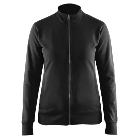 Damen Sweatjacke &quot;3372&quot; schwarz, XS