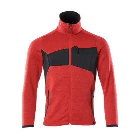 Strickjacke &quot;ACCELERATE&quot; L, verkehrsrot/schwarz