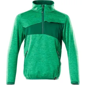 Kinder Fleecepullover &quot;ACCELERATE&quot; grasgrün/grün, 116