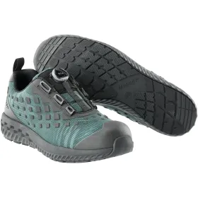 Halbschuhe S1PL &quot;F0650-704&quot; waldgrün 45